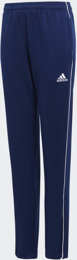 Adidas Performance Junior trainingsbroek Core 18 donkerblauw