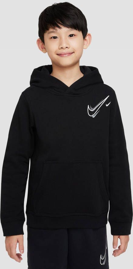 Nike Sportswear Fleecehoodie voor jongens Zwart