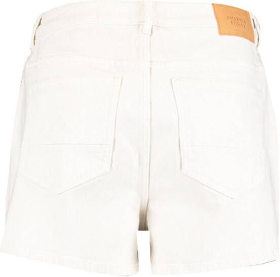 America Today Meave high waist straight leg korte broek van denim