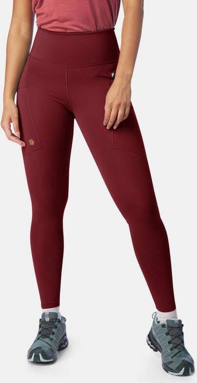 Fjä, llrä, ven Abisko Tights W Rood