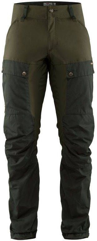 Fjä, llrä, ven Keb Broek Long Donkergroen/Middenkaki