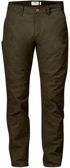 Fjä, llrä, ven Sö, rmland Tapered Broek Donkerkaki