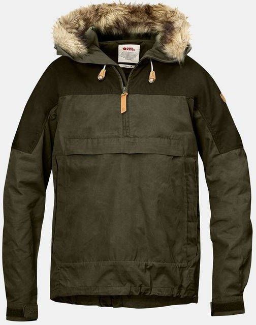 Fjällräven Singi Anorak Shell-jas Donkergroen