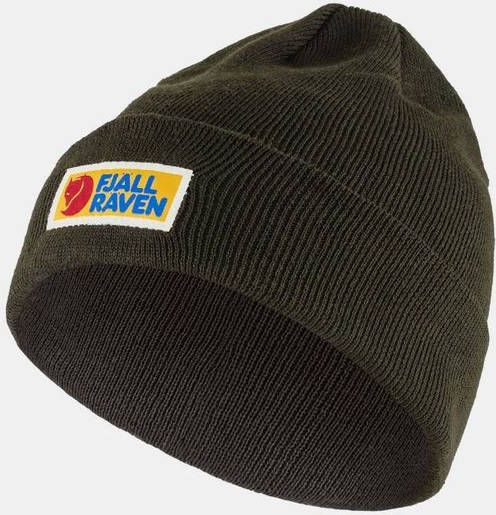 Fjällräven Fjallraven Mutsen Vardag Classic Beanie Donkerbruin