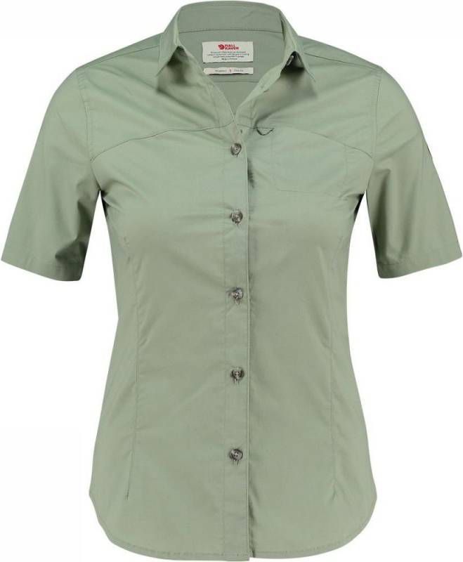 Fjällräven High Coast Stretch Shirt SS Dames Lichtgroen