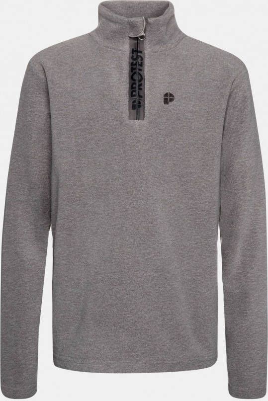 Protest Perfectym 1/4 Zip Trui Junior Donkergrijs Mengeling