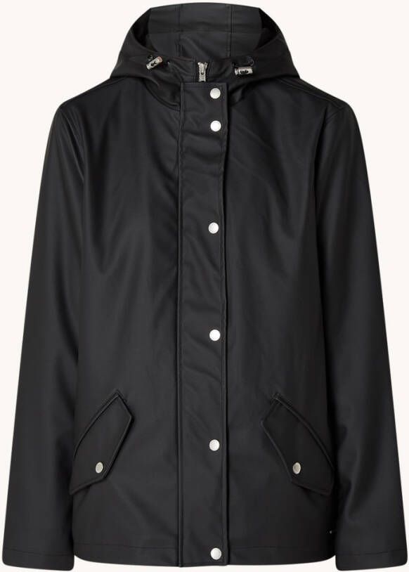 America Today Janice regenjas met capuchon en klepzakken