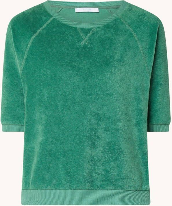 by-bar by bar Neva Slub top in biologisch katoenblend met structuur