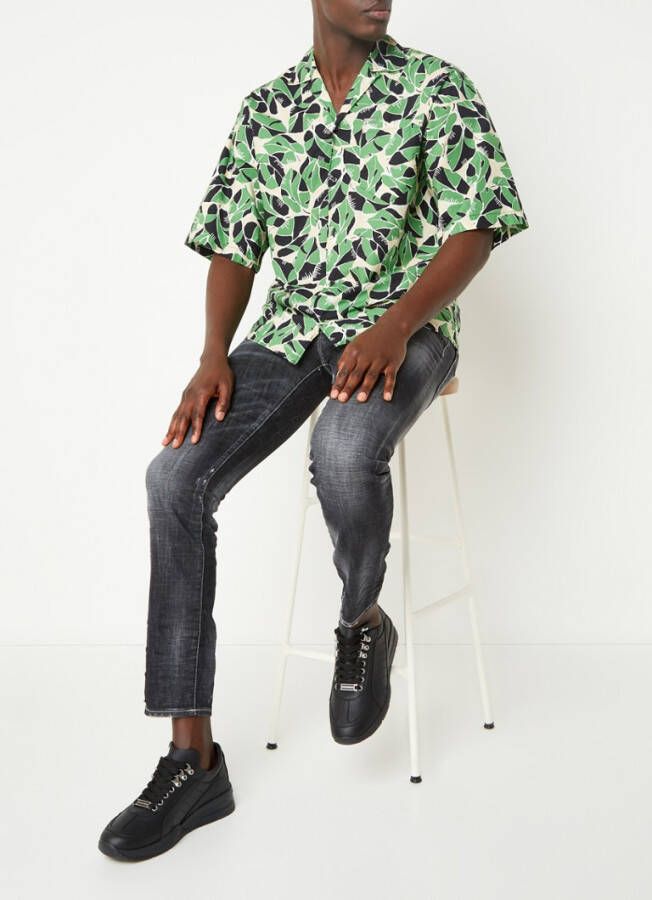 Dsquared2 Original Legend Black Sneaker , Zwart, Heren