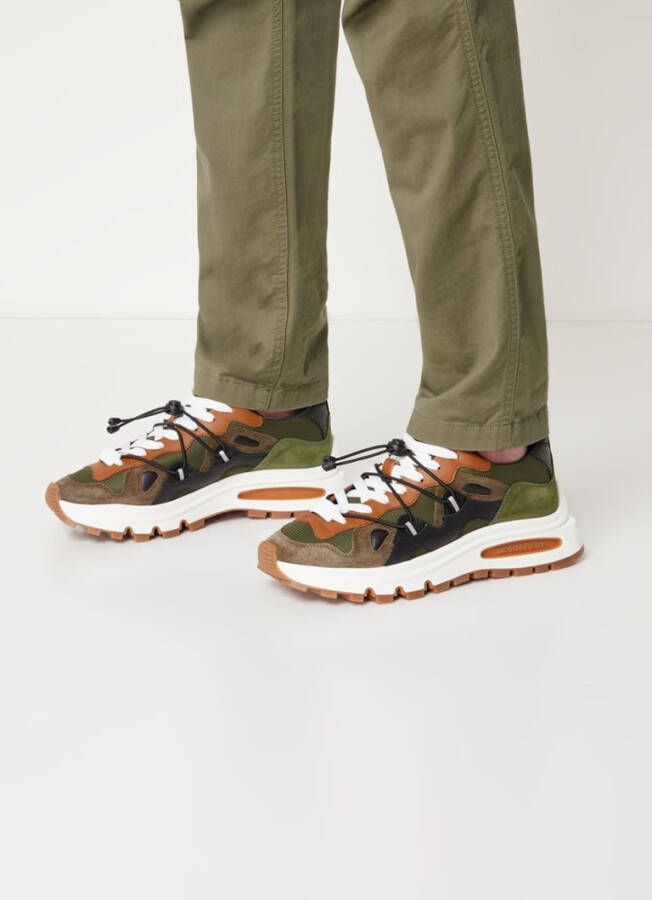 Dsquared2 ‘RunDs2’ sneakers , Groen, Heren