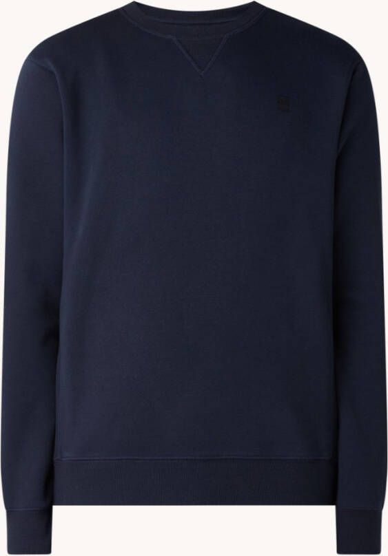 G-Star Donkerblauwe G Star Raw Sweater C235 Pacior Sweat R