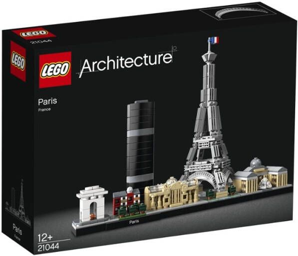 Lego 21044 Architecture Parijs Modelbouwset met Eiffel Tower en Het Louvre, Skyline Collectie, Huisdecoratie, Cadeau Idee