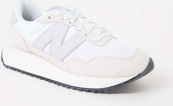 New Balance 237 sneaker met su&#xE8, de details