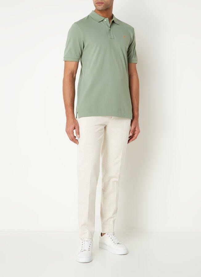 Scotch & Soda Regular fit polo van piqué, katoen met logo