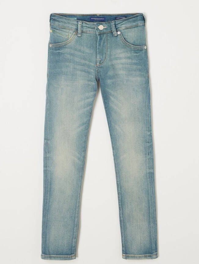 Scotch & Soda Blauwe Skinny Jeans The Singel Slim Tapered Jeans