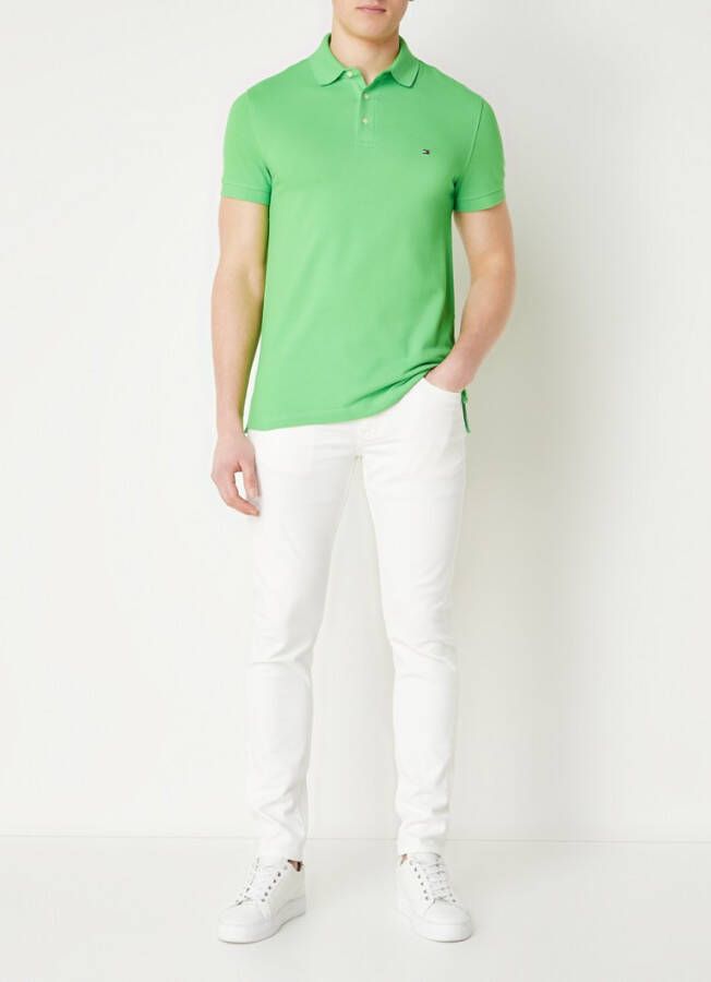 Tommy Hilfiger 1985 slim fit polo met logo