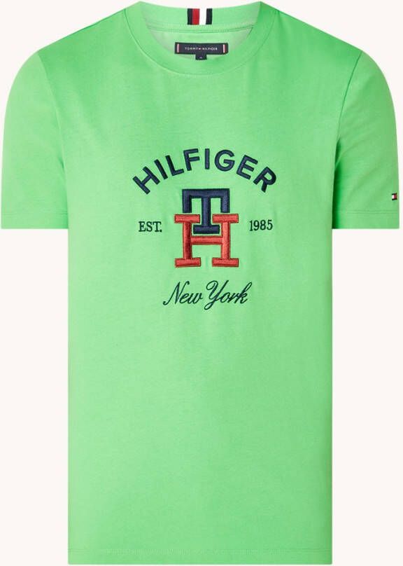 Tommy Hilfiger T shirt korte mouw , Groen, Heren