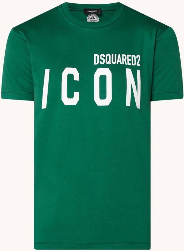 Dsquared2 Icon T shirt met logoprint