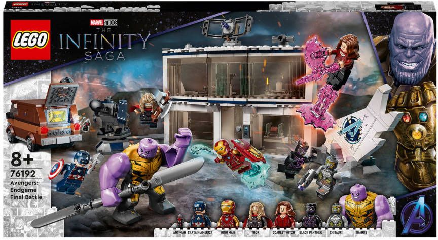LEGO Marvel Super Heroes Marvel Avengers Endgame Final Battle Set 76192