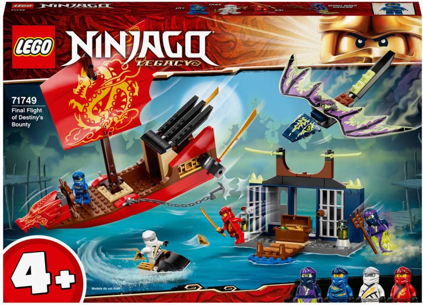 Lego Ninjago Laatste Vlucht van Destiny's Bounty set(71749 )