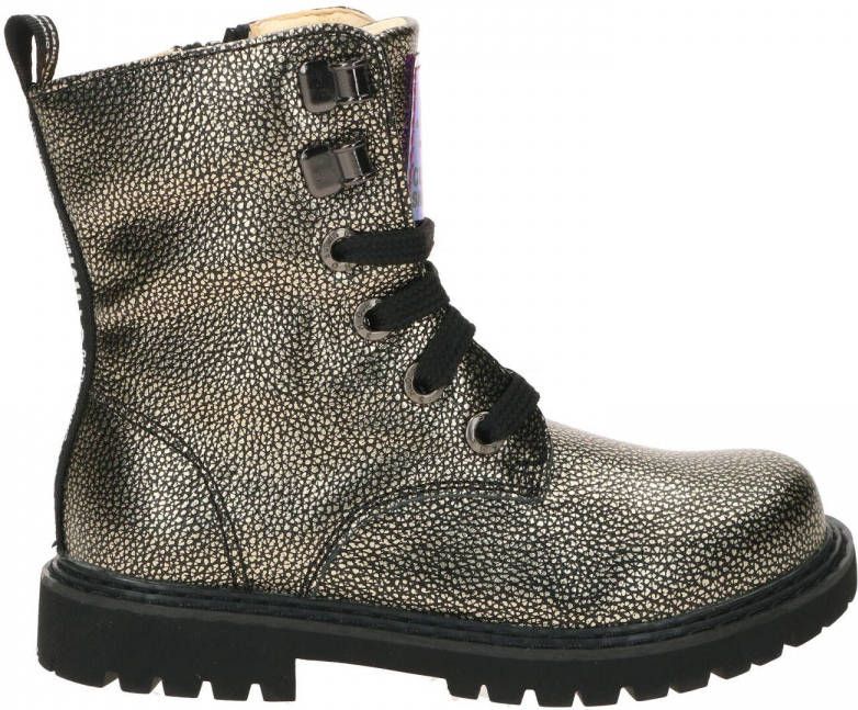 Shoesme Veterboot Meisjes Goud