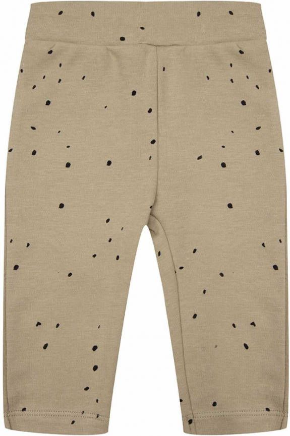 Little Indians ! Unisex Lange Broek Maat 62 Olijfgroen Katoen