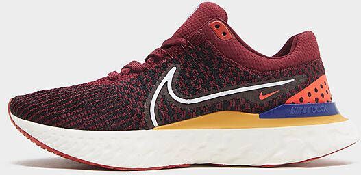 Nike React Infinity 3 Hardloopschoenen voor heren(straat) Dark Beetroot/University Gold/Bright Crimson/White Heren