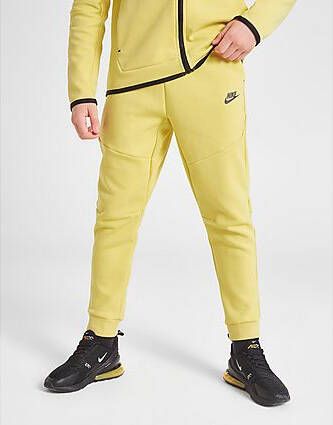 Nike Tech Fleece Trainingsbroek Junior Saturn Gold/Black Kind