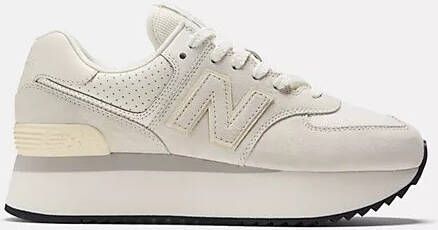 New Balance Women Shoes Sneakers Wl574Zaa , Wit, Dames