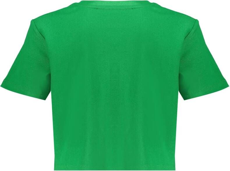 Frankie & Liberty ! Meisjes Shirt Korte Mouw -- Groen Katoen