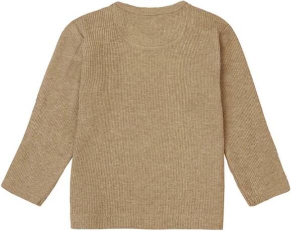 Noppies T shirts Unisex Long Sleeve Rib Natal Groen