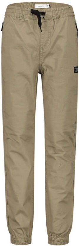 NAME IT KIDS joggingbroek NKMROMEO lichtgroen