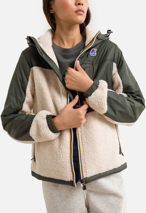 K-way Windjack met kap LE VRAI 3.0 NEIGE ORSETTO