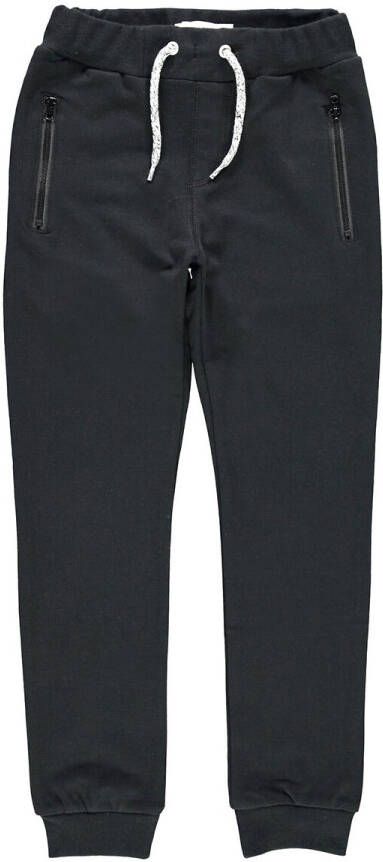 name it ! Jongens Lange Broek - Zwart Katoen/elasthan
