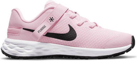 Nike Revolution 6 FlyEase Eenvoudig aan en uit te trekken kleuterschoenen Roze