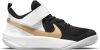 Nike Team Hustle D 10 sneakers zwart/metallic goud/wit online kopen