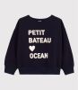 PETIT BATEAU Sweater met ronde hals in katoen online kopen