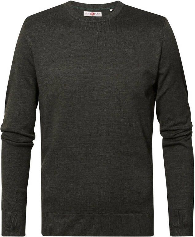 PETROL INDUSTRIES Trui met ronde hals KWR201