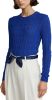 Polo Ralph Lauren Trui met ronde hals in fijn tricot met kabelmotief online kopen
