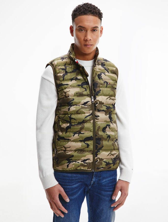 Tommy Hilfiger Bodywarmer zonder mouwen, camouflageprint