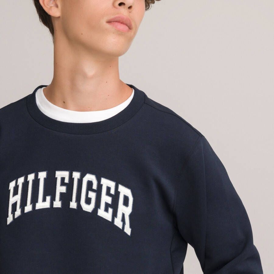 Tommy Hilfiger Varsity sweater donkerblauw Kb0Kb07661 DW5 , Blauw, Heren