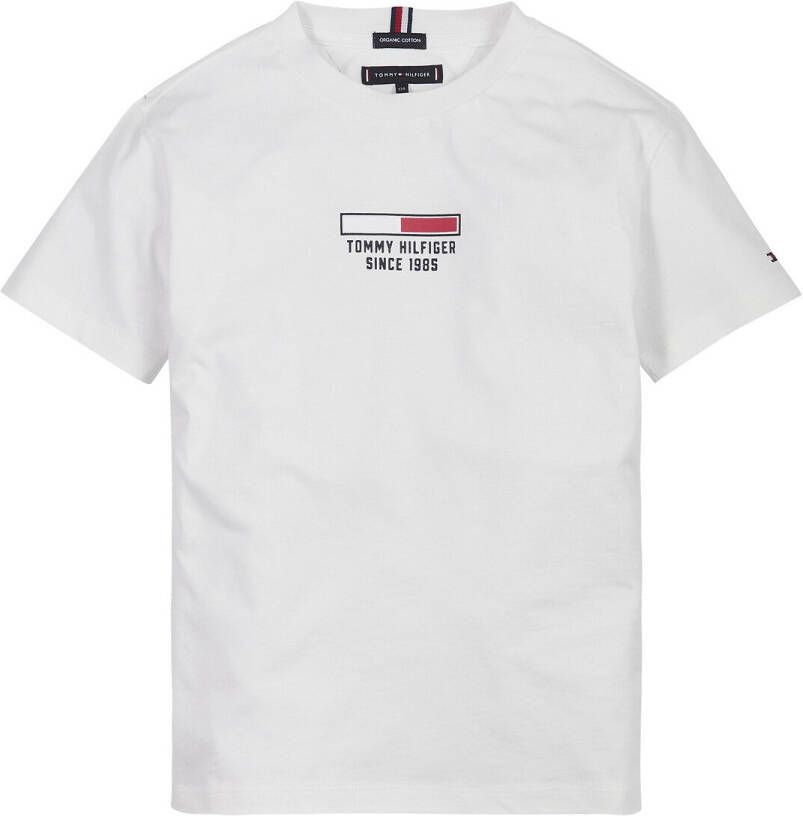 Tommy Hilfiger T shirt met korte mouwen logo
