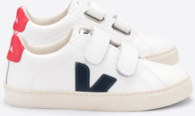 Veja Buty Small Esplar Velcro Chromefree Rsv051233J 35 , Wit, Unisex