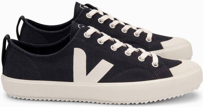 Veja Womens Nova Low Canvas Sneaker , Zwart, Dames
