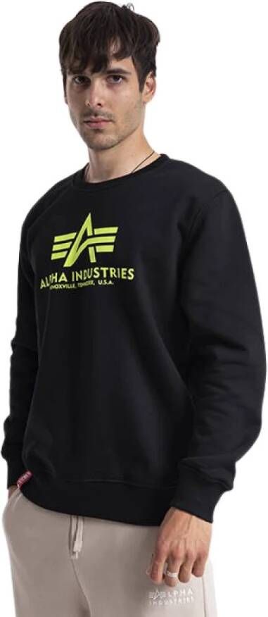 alpha industries Truien & Vesten Zwart Heren