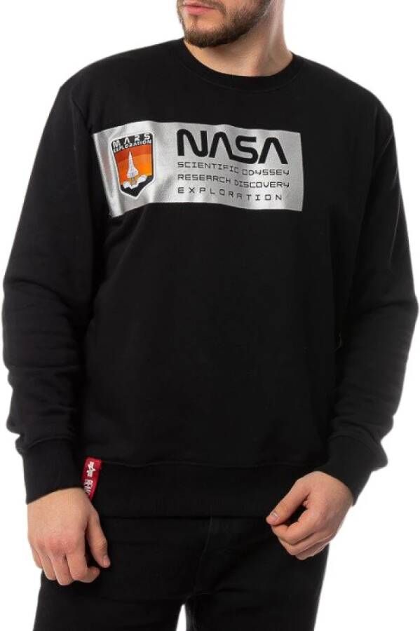 alpha industries Truien & Vesten Zwart Heren