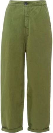 Bellerose Wijde Broeken Groen Dames