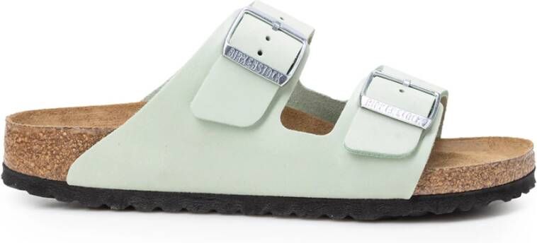 Birkenstock Pantoffels Groen Dames