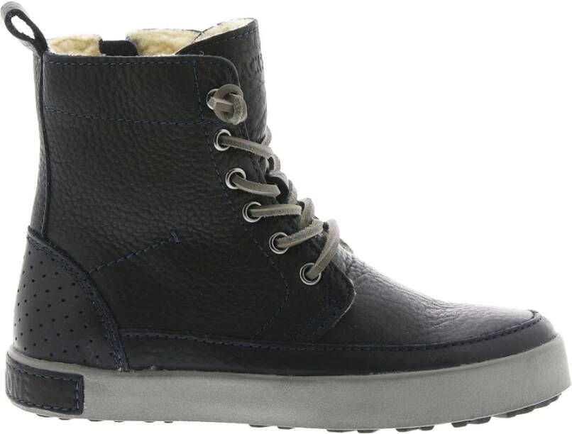 Blackstone Ck01 Dark Indigo Original Boots Teddy , Blauw, Unisex