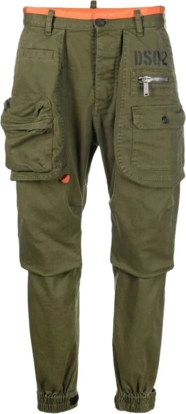 Dsquared2 Sexy Cargo Fit trousers , Groen, Heren